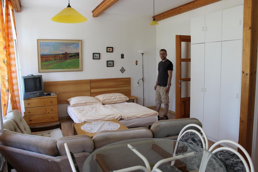 Ferienwohnung Penzion Gomelská Horní Stropnice Exterior foto